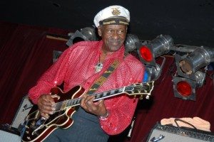 Chuck Berry performs at BB Kings