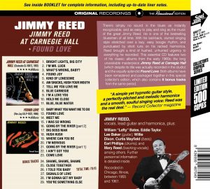 jimmy reed at carnegie hall back