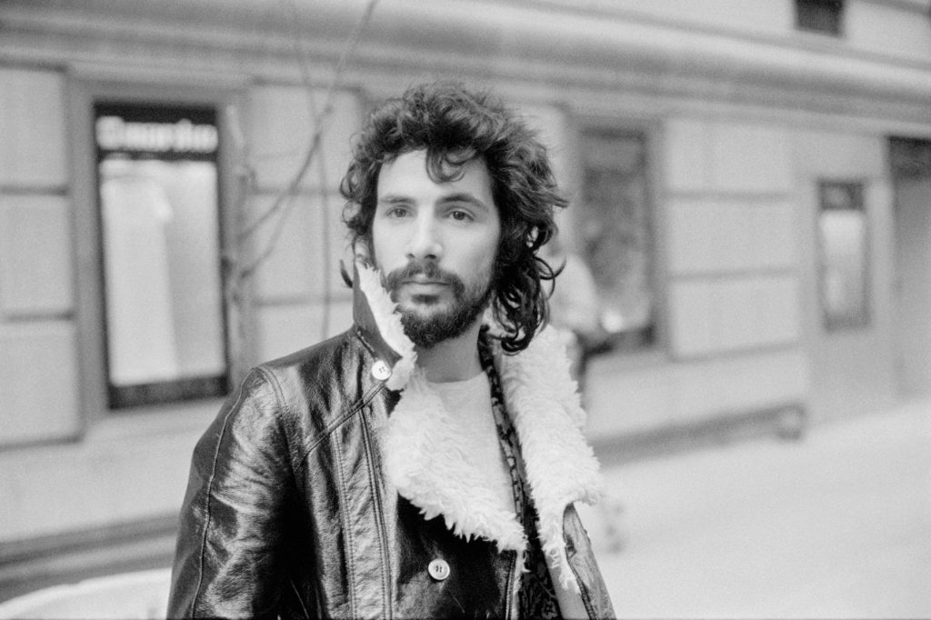 Cat Stevens Wearing Leather Jacket (Photo by © Shepard Sherbell/CORBIS/Corbis via Getty Images)